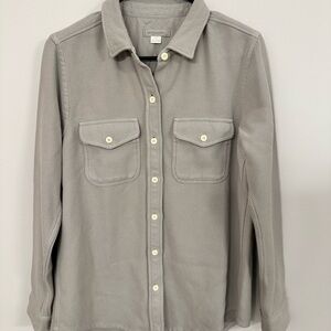 Outerknown Blanket Shirt, Women’s Small, Grey